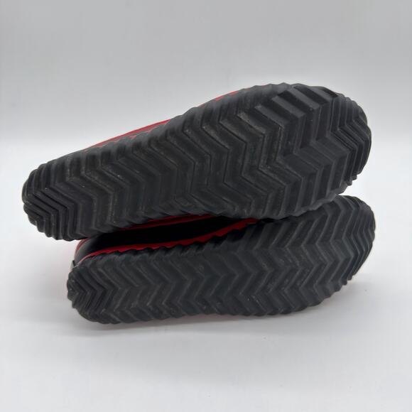 Sorel Out N About Red Retro Patent Duck Water Boots 8.5 - Picture 2 of 5